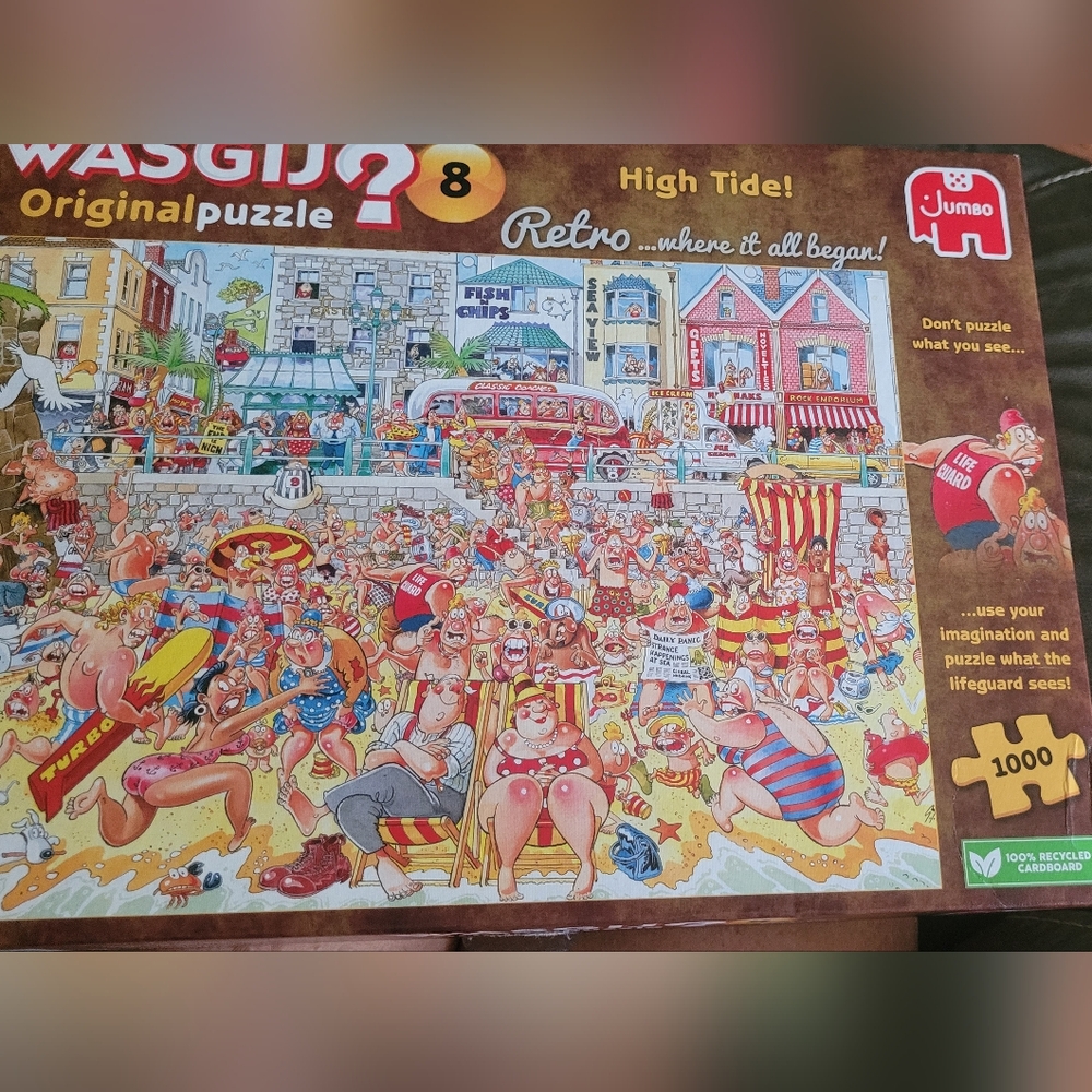 Retro High Tide Puzzle - 1000 Pieces